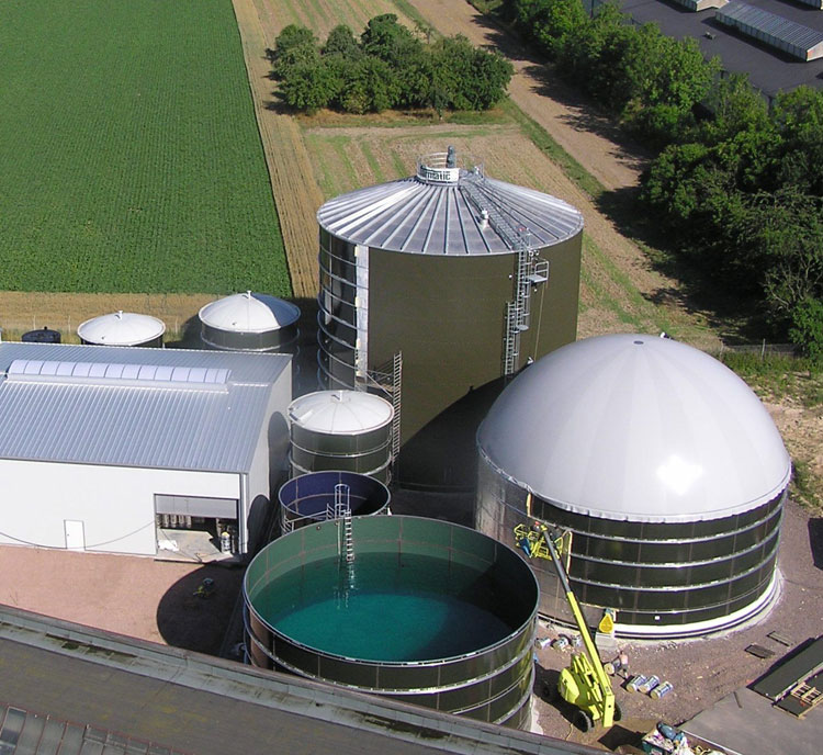 biogas tanks